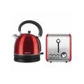 Mellerware Pack 2 Piece Set Stainless Steel Kettle And Toaster
