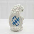 Nymphenburg porcelain figure of a lion