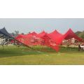 4 Way Stretch Polyester Decor Tents - Non Waterproof - No Poles - 5m x 10m - With Design
