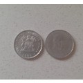 South African 5 cent coins [10]