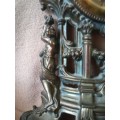 Ornamental Brass Clock