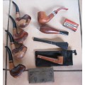 BOX SPECAIL - VINTAGE WOODEN PIPES & OTHER