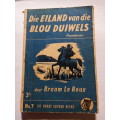 Die Swart Luiperd,No 7, Die Eiland van die blou Duiwels, Pronk uitgewers, Braam Le Roux