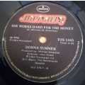 DONNA SUMMER - SHE WORKS HARD FOR HER MONEY 45RPM RECORD