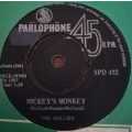 THE HOLLIES - MICKEY`S MONKEY 45RPM RECORD