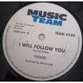 VISION - I WILL FOLLOW YOU 45RPM RECORD
