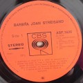 Babara Joan Streisand LP vinyl record.