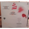 Shakin` Stevens - Lipstick powdered & painted LP vinyl record.