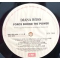 Diana Ross - Force behind the power LP vinyl record.