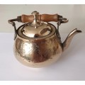 Brass Kettle with Swing handle. Made in India.