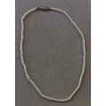 Vintage Fresh Water Pearl Necklace. 42cm.