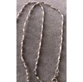 Sterling Silver Curb Chain. 4.9g. 55cm.