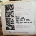 MARIO LANZA-SEVEN HILLS OF ROME LP VINYL RECORD