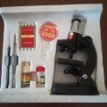 VINTAGE MINI MICROSCOPE SET . DISSECTING. 11 PIECE. VERY GOOD CONDITION.