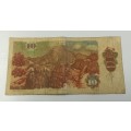 1986 10 Korun Czechoslovakian bank note.