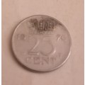25 Cents Netherlands 1976