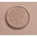 10 Cents Netherlanden 1977