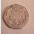 UK 20 Pence 1995