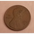 1978 US One Cent Lincoln Memorial