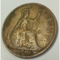 Great Britain 1944 1 Penny George VI Coin