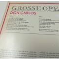 GROSSE OPER - DON CARLOS ST 33 RECORD