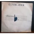 ELTON JOHN 45RPM RECORD