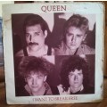QUEEN EXTENDED MIX 45RPM VINYL RECORD