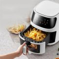 Silver Crest XXL Air Fryer with Clear View Food Basket - Off White