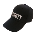 Embroidered Security Cap Set of 2 Black
