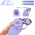 OutGear 2L Motivational Water Bottle - Purple