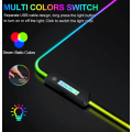 E-Merce Extra Large RGB LED Gaming Mouse Pad Non Slip
