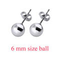 Stainless steel 6mm ball studs