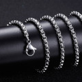 Stainless Steel 3mm Rolo Box Chain