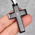 The Lord`s Prayer Engraved Cross