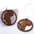 Africa Map  Earrings