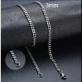 Stainless Steel Necklace 3mm*60cm