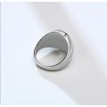 Stainless Steel  Signet Ring