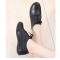 Women`s Leather Lace Up Casual Shoes