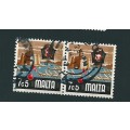Malta is an archipelago  Mediterranean  loose Stamps 1c