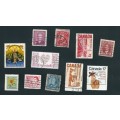 11X LOOSE STAMPS CANADA
