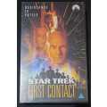 VHS Video Cassette Star Trek First Contact