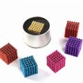 NEODIMIUM 5MM 216PCS BUCKY BALLS - MAGNETIC BALLS / CUBE -AVAILABLE IN SILVER ONLY