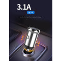 YK DESIGN YK-M15 3.1A SINGLE USB FAST CAR CHARGER