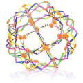 Expanding Ball Toy Multiple Color Sphere Rainbow Ring Stretch Expanding Ball