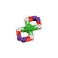 Wacky track Spinner mini Brain Teaser Spinner Toy snake puzzle snap click finger fidget toy