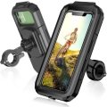 Bike Phone Mount Holder Waterproof Cell Phone Holder  360° Adjustable Bicycle Phone Case Holder with