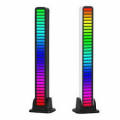 RGB music level light adopts advanced acrylic material, internal adopts 32 dazzling colour lamp bead