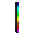 RGB music level light adopts advanced acrylic material, internal adopts 32 dazzling colour lamp bead
