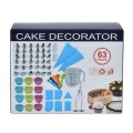 63PC Cake Decorator Set