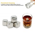 STAINLESS ICE CUBES 4 PACK